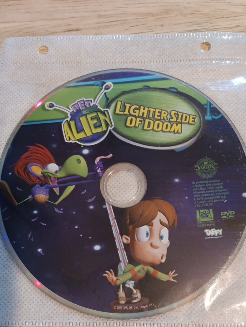 Pet Alen: Lighter Side of Doom DVD *NO CASE*